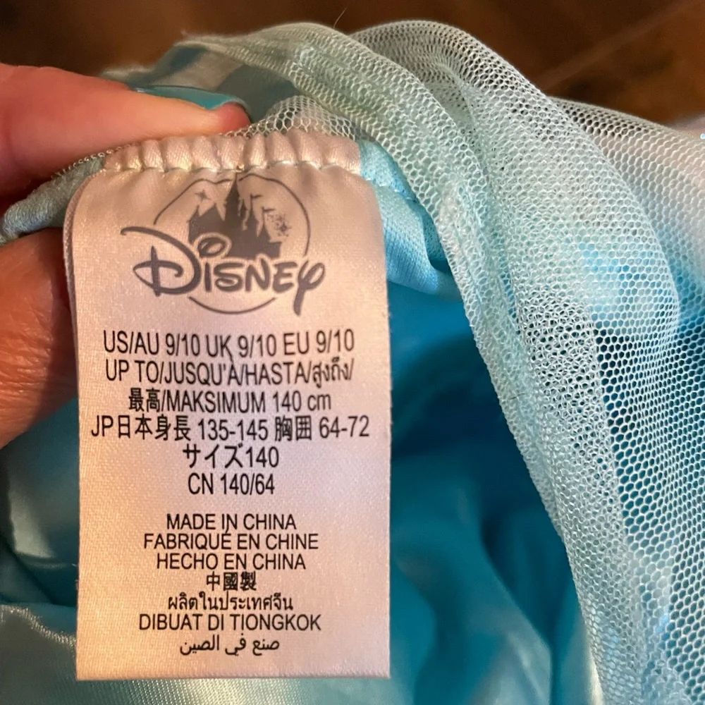 Official DISNEY Authentic Elsa Dress Kids 9/10 - Picture 9 of 10